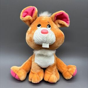 Vintage 1993 Plush Mouse Brown Pink Stuffed Toy International Teddy Bear Co